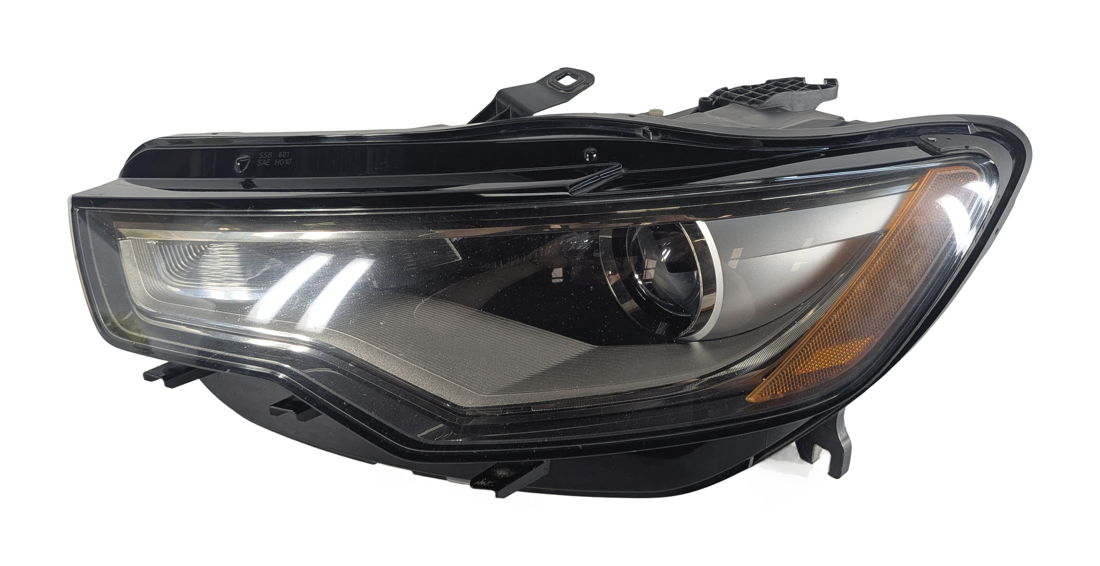 12-15 AUDI A6 S6 (C7 4G) LEFT DRIVER XENON HID HEADLIGHT w/ ADAPTIVE AFS LED DRL — exact item pictured