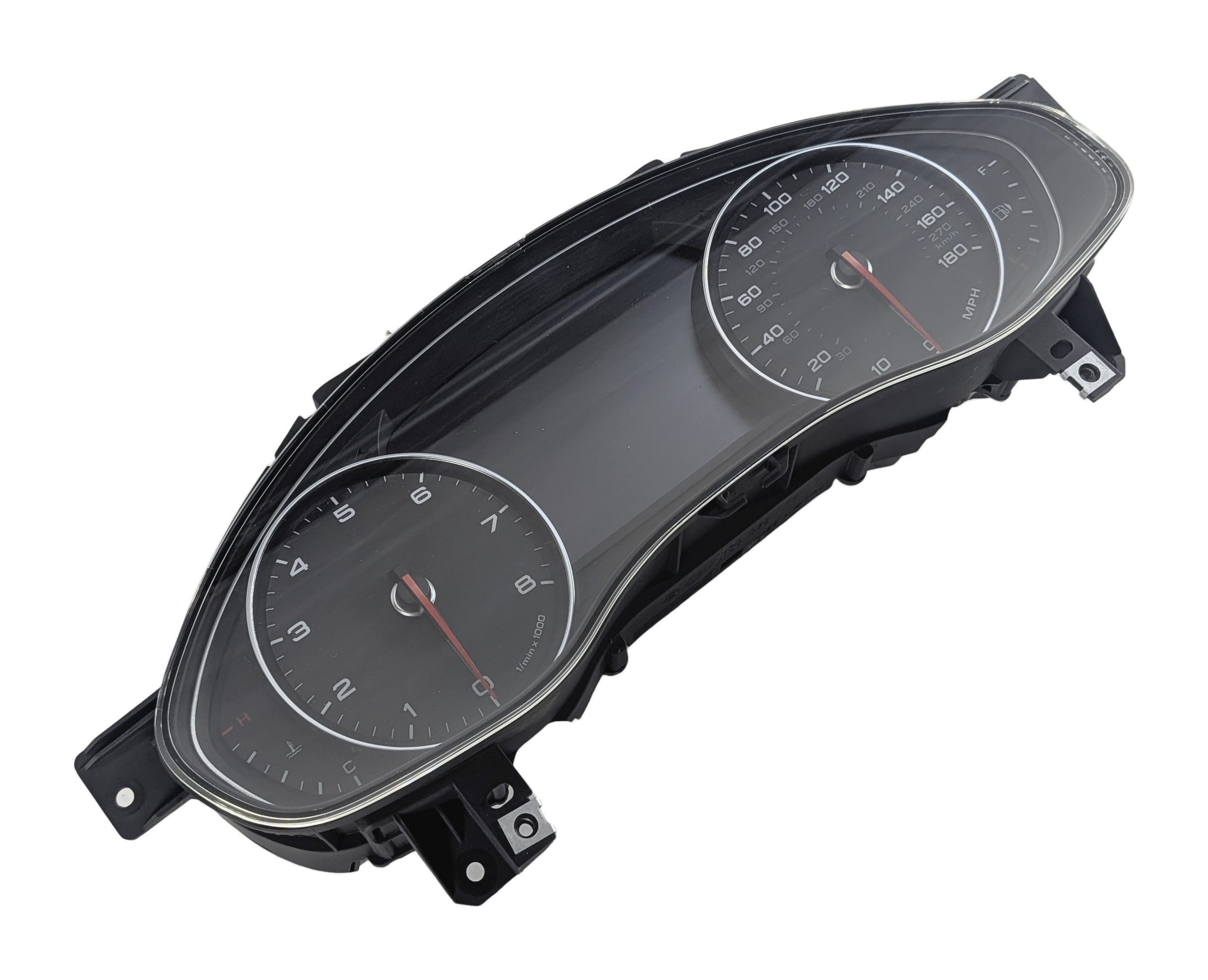 2012-2013 AUDI A6 (C7 4G) DASH MPH SPEEDOMETER INSTRUMENT GAUGE CLUSTER (103k) — exact item pictured