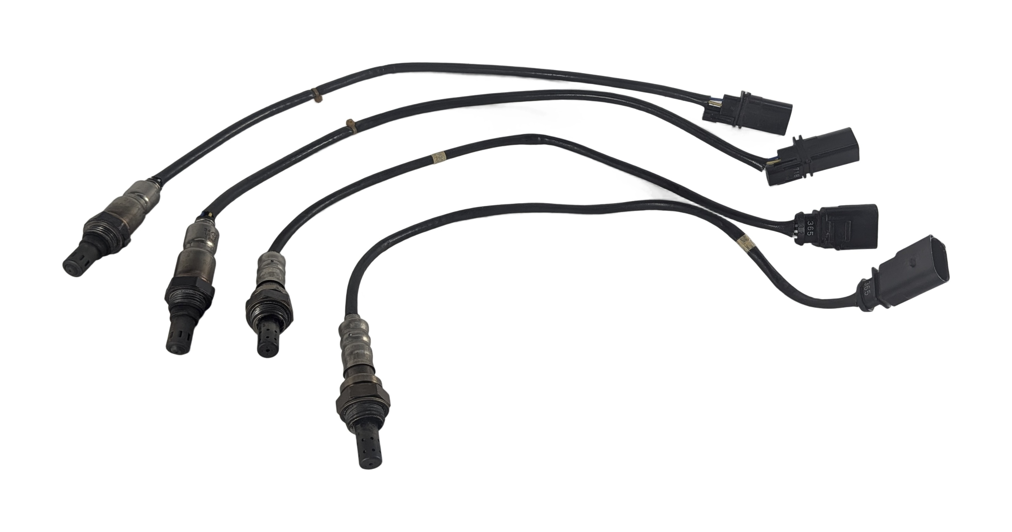 2012 AUDI A6 (C7 4G) 3.0L (CGXB) ENGINE EXHAUST OXYGEN O2 LAMBDA SENSOR SET/4 — exact item pictured