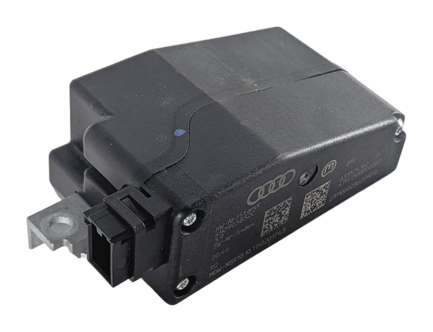 2012 AUDI A6 (C7 4G) ELECTRONIC STEERING COLUMN LOCK ELV CONTROL MODULE COMPUTER — exact item pictured