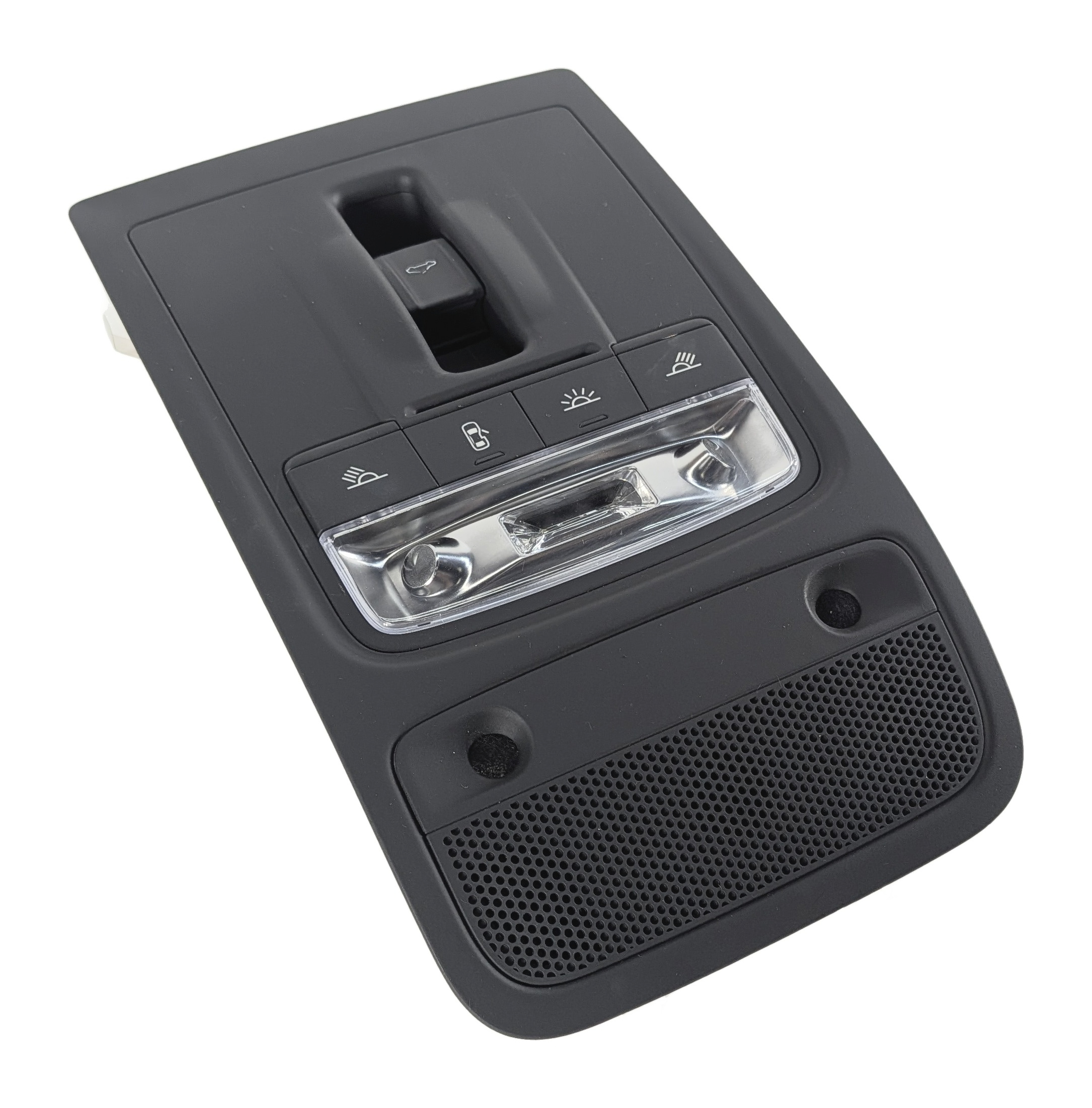17-19 AUDI A3 (8V) FRONT ROOF DOME COURTESY LIGHT w/SUNROOF SWITCH (Black) — exact item pictured