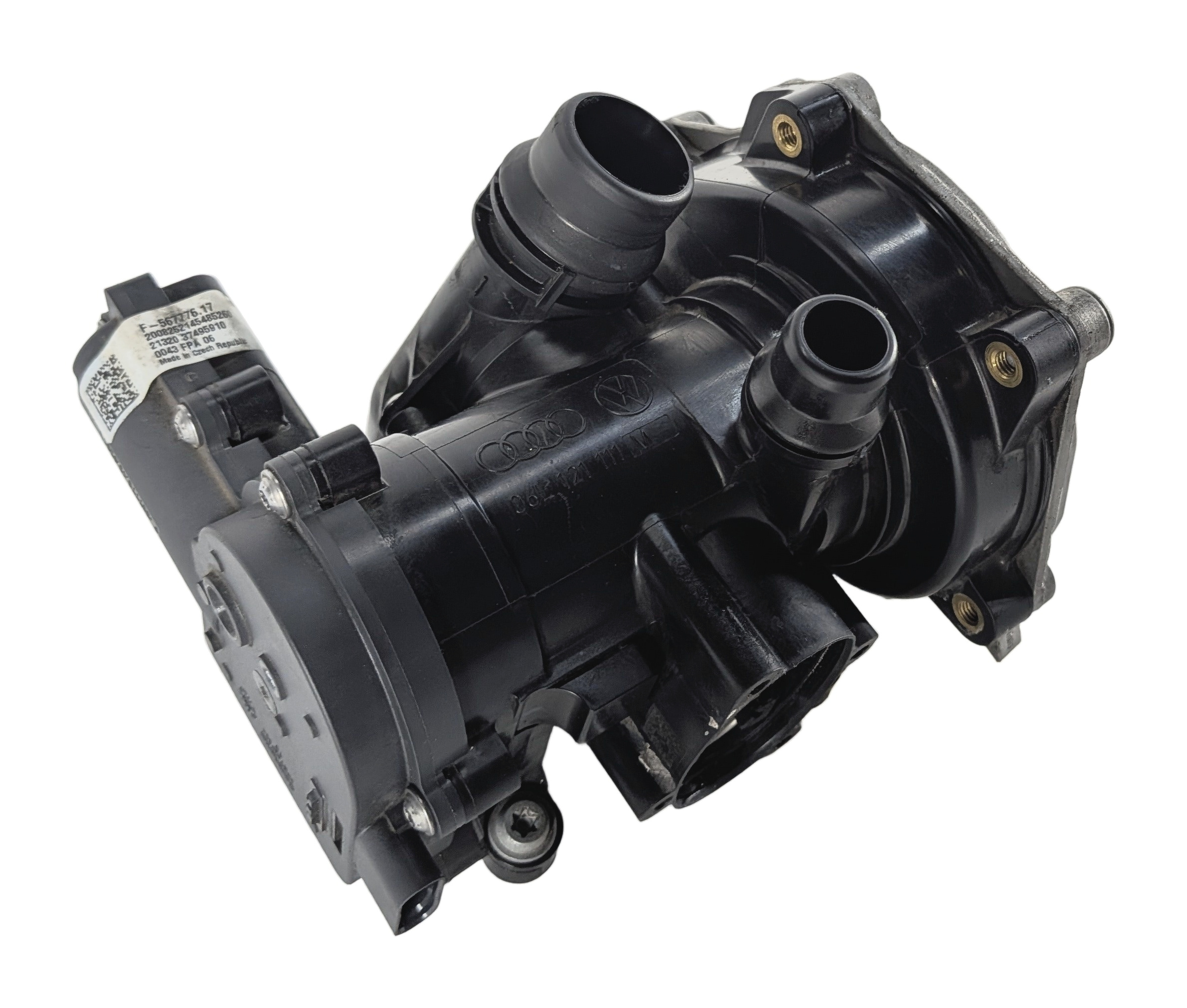 16-23 AUDI A3 A4 A5 A6 Q5 Q7 S3 TT 2.0L TURBO WATER PUMP w/ THERMOSTAT HOUSING — exact item pictured