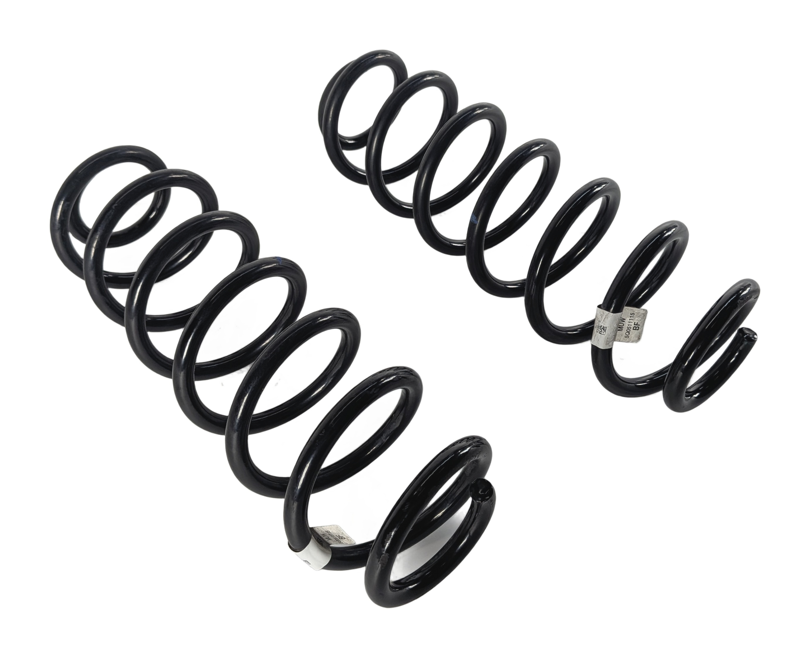 2015-2018 AUDI A3 S3 RS3 (8V) REAR LEFT & RIGHT SUSPENSION COIL SPRING SET/2 — exact item pictured