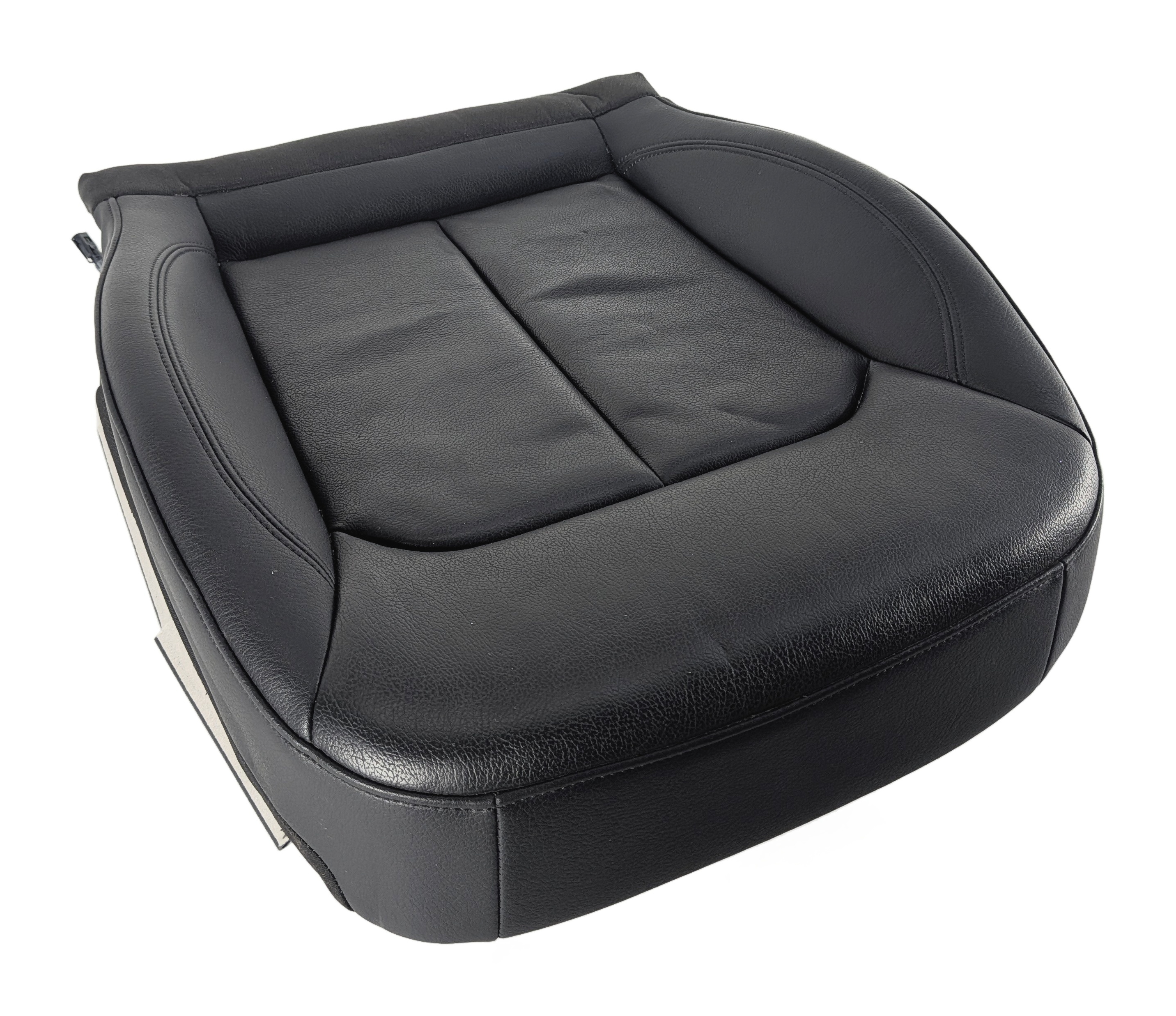 2016 AUDI A3 (8V) FRONT RIGHT LOWER SEAT CUSHION LEATHERETTE (Black) — exact item pictured