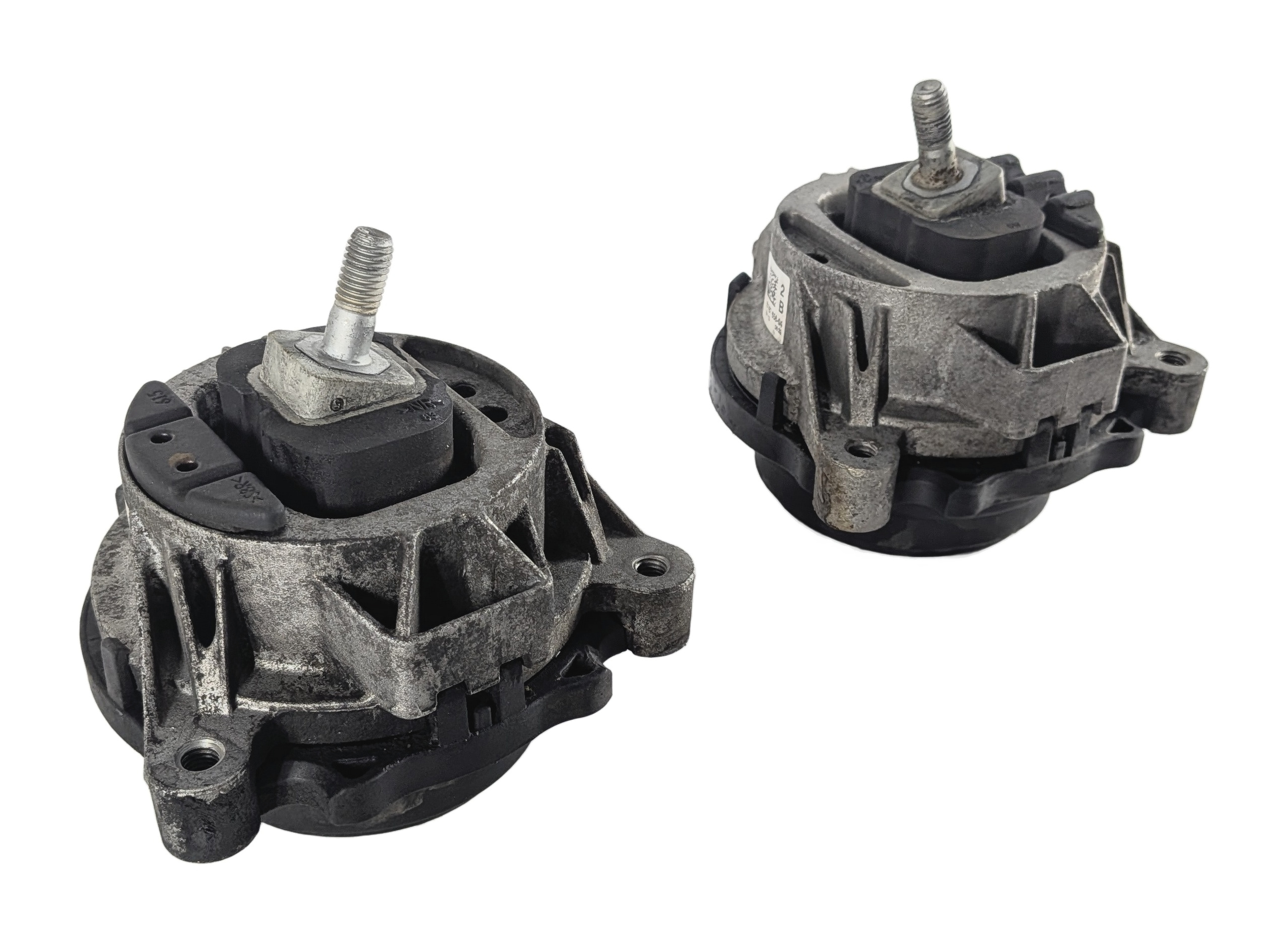 2014 BMW 328D (F30) 2.0L N47 DIESEL ENGINE LEFT/RIGHT MOTOR SUPPORT MOUNT SET/2 — exact item pictured