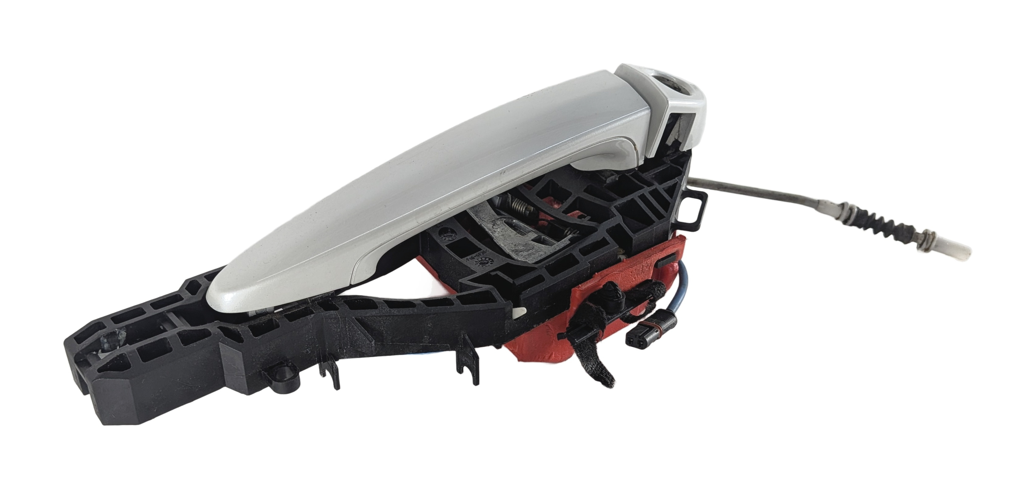 2012-2019 BMW 320i 328i 330i 335i 340i (F30 F31) LEFT DRIVER DOOR HANDLE (White) — exact item pictured
