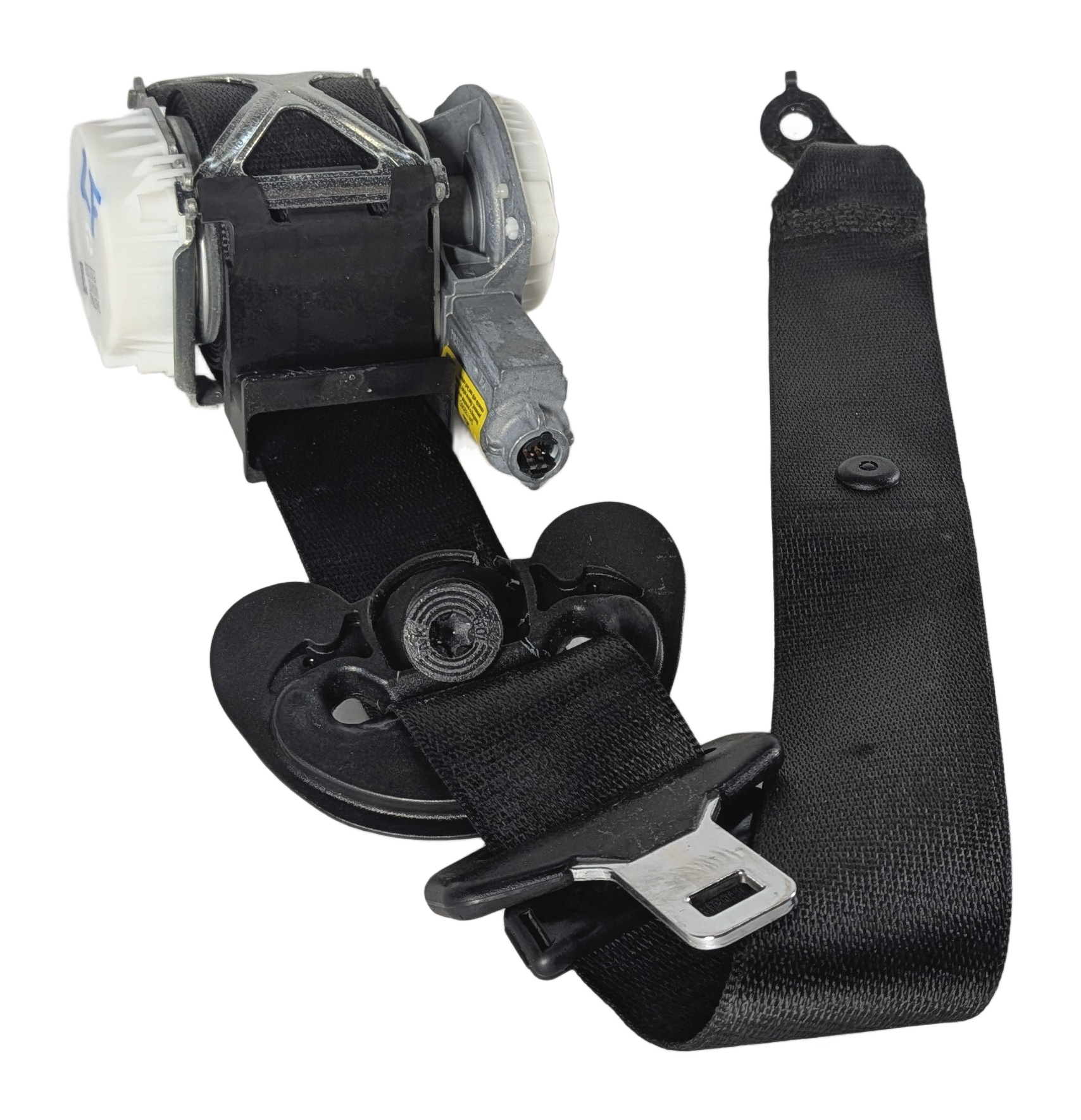 14-19 BMW 320i 328i 330i 335i 340i F30 F32 FRONT LEFT SEATBELT RETRACTOR (Black) — exact item pictured