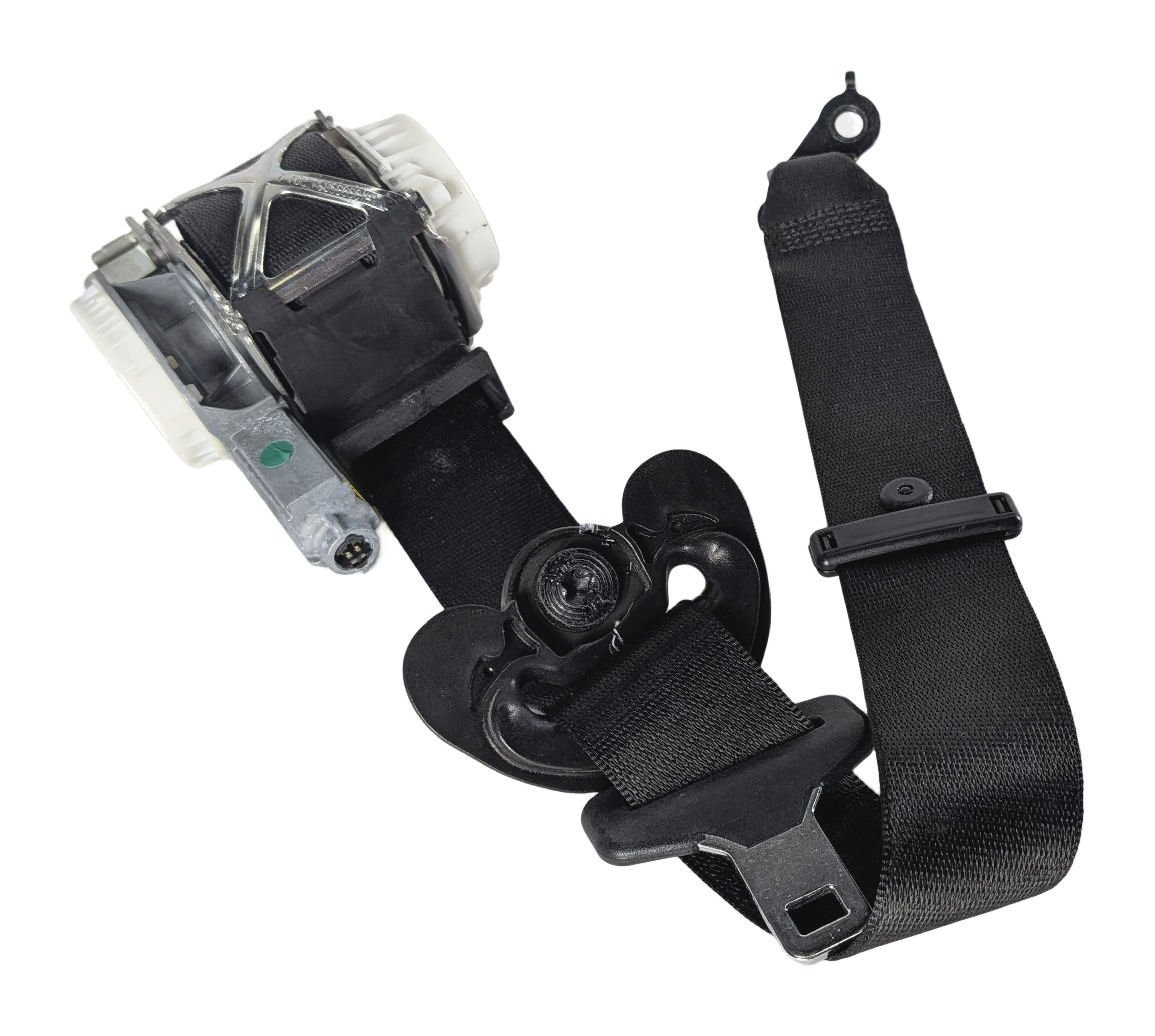 14-19 BMW 3 4 SERIES (F30 F32 F34) RIGHT PASSENGER SEATBELT RETRACTOR (Black) — exact item pictured