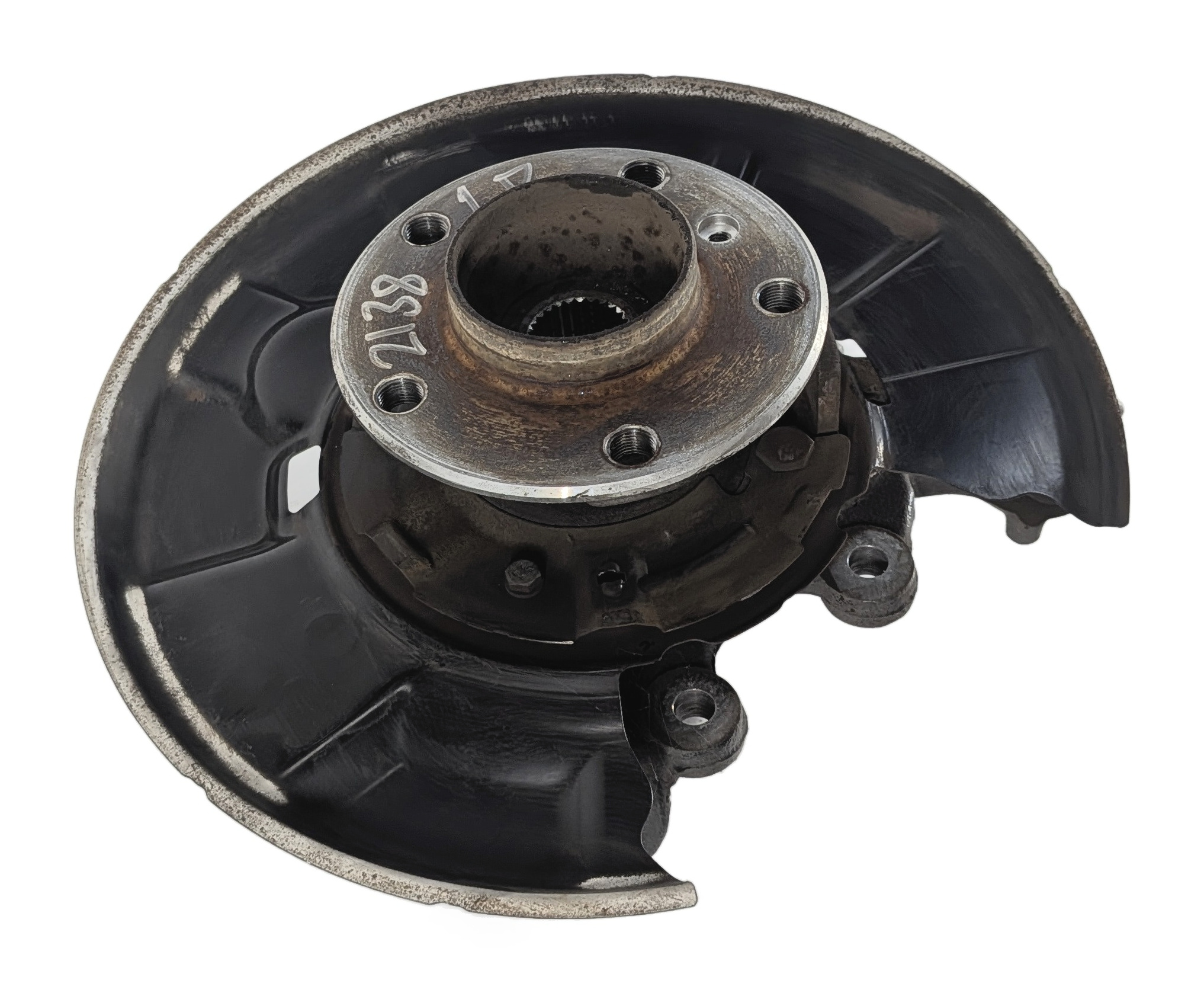 2012-2018 BMW 320i 328i 340i (F30) SEDAN RWD LEFT DRIVER REAR KNUCKLE HUB — exact item pictured
