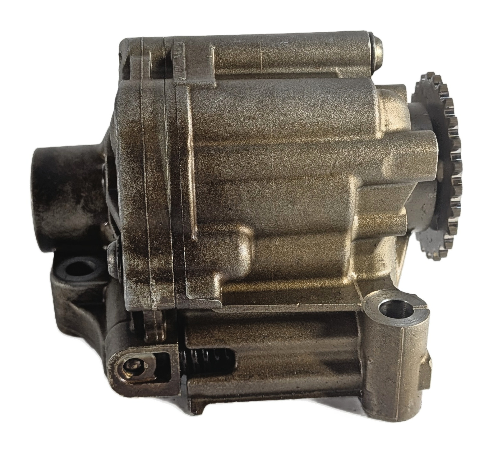 12-19 BMW 535i 640i 740i (F01 F02 F06 F10) 3.0L N55 ENGINE OIL FLUID PUMP — exact item pictured