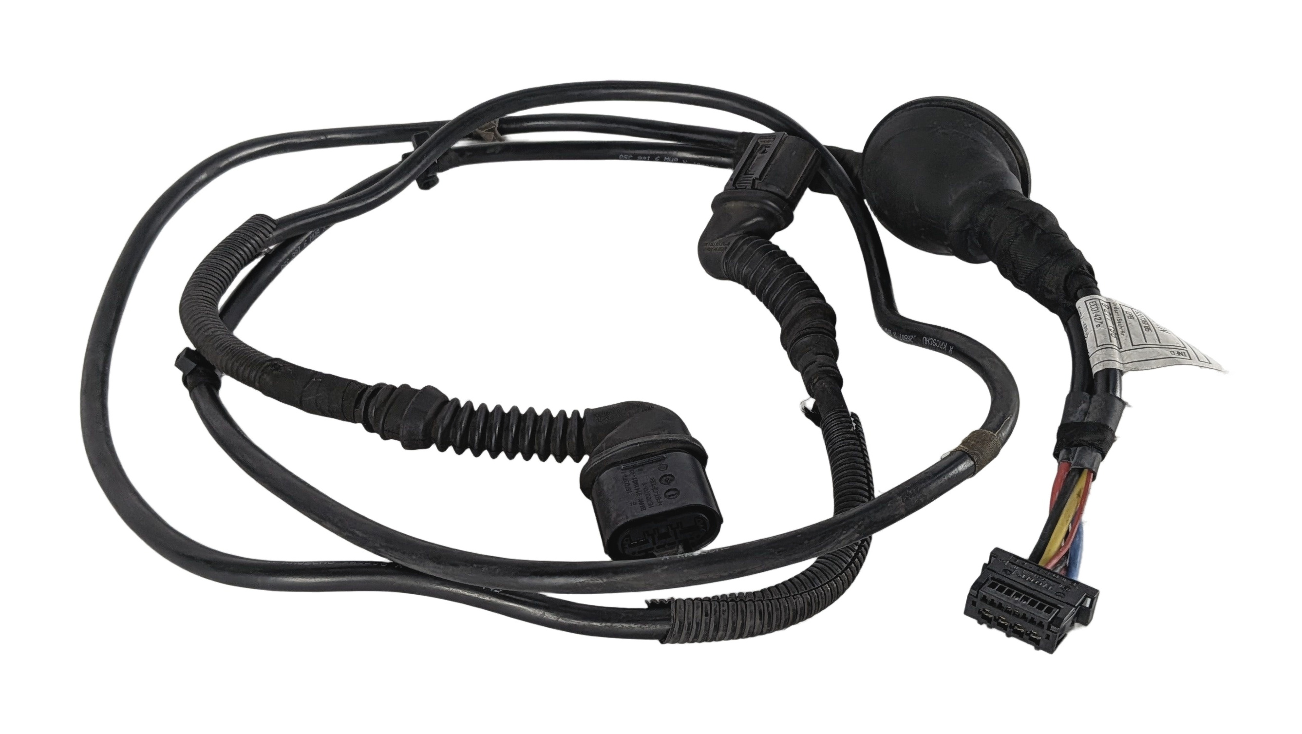 2013 BMW 535I (F10) REAR ELECTRONIC EMERGENCY PARKING BRAKE WIRE WIRING HARNESS — exact item pictured