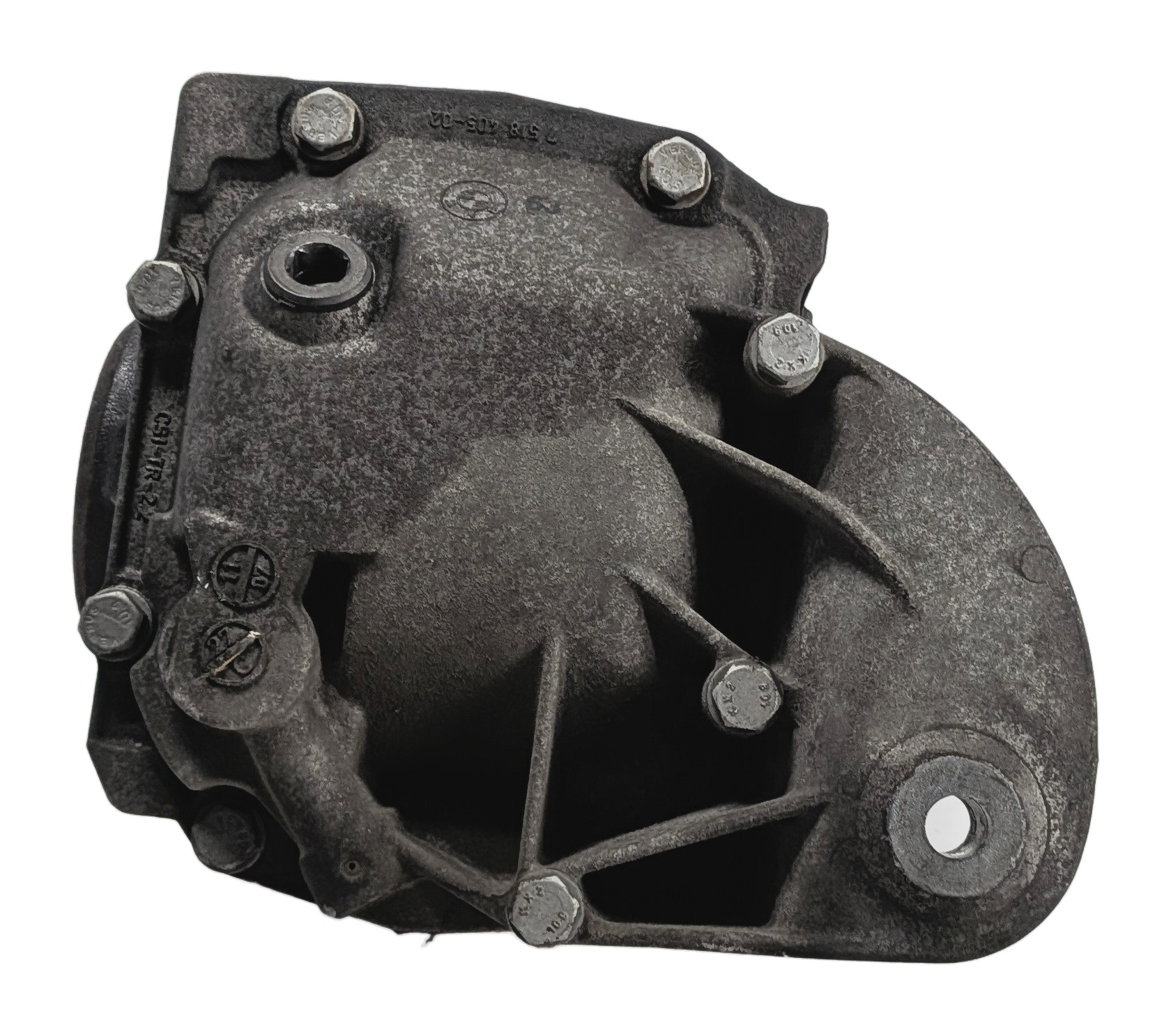 08-13 BMW 135i 335i (E87 E90 E92 E93) A/T REAR DIFFERENTIAL GEAR CARRIER (3.46) — exact item pictured