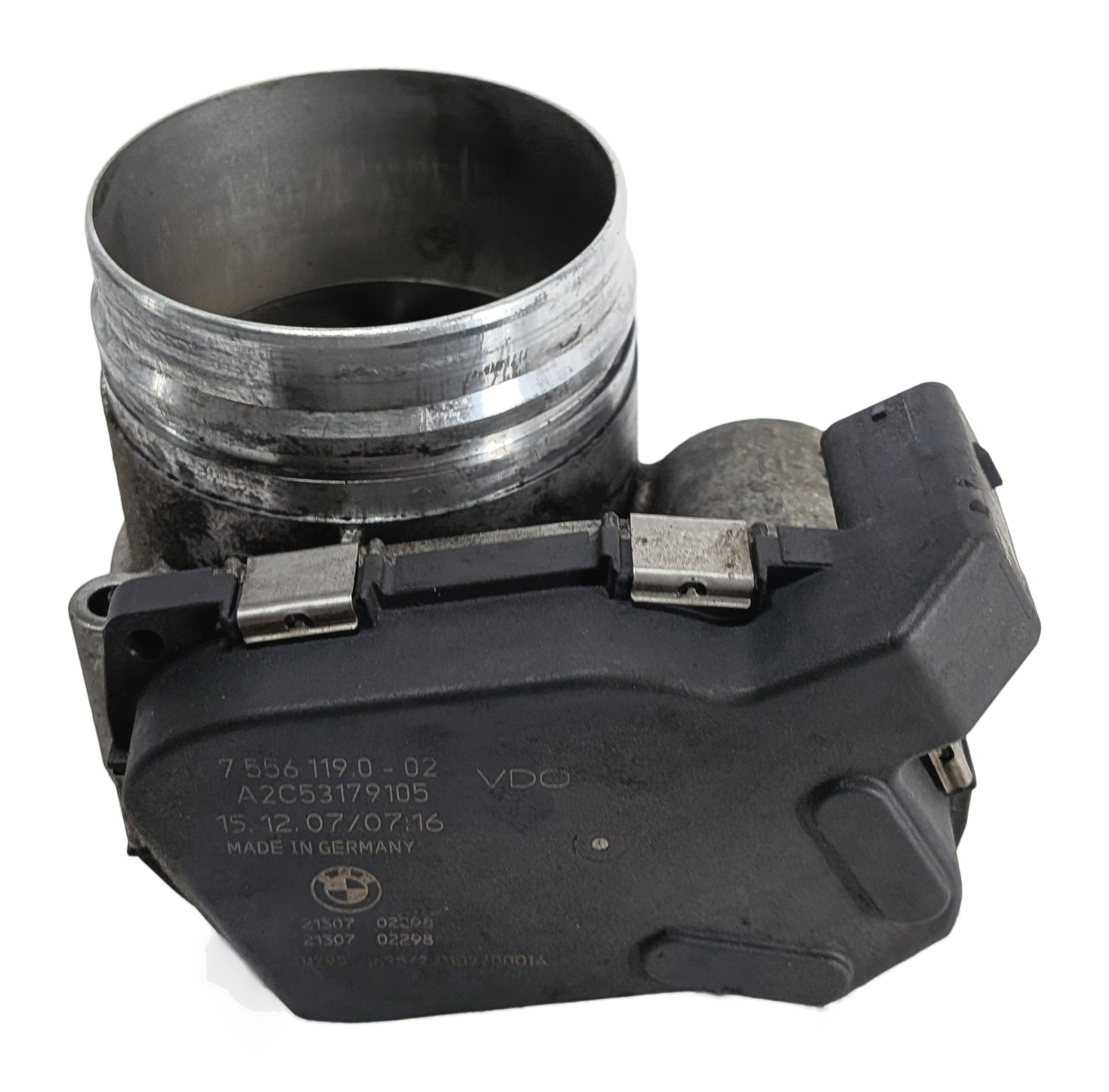 2008-2016 BMW 335i 535i 740i X6 Z4 (E90 E60) 3.0L N54 TWIN TURBO THROTTLE BODY — exact item pictured