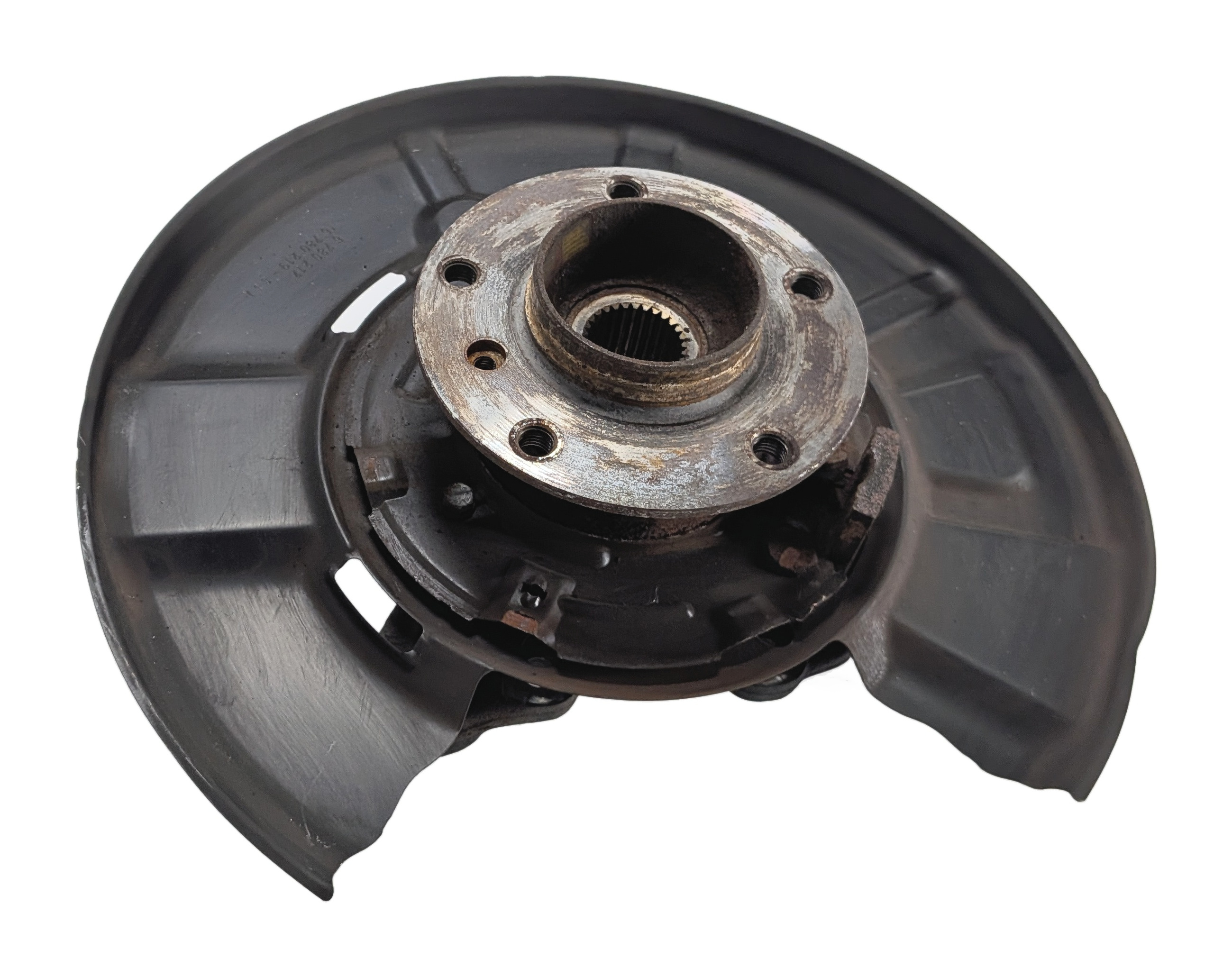 06-13 BMW 325i 328i 330i 335i (E90 E91 E92 E93) REAR LEFT DRIVER SPINDLE KNUCKLE — exact item pictured