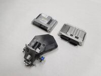 2006 BMW 750i 750Li (E65 E66) 4.8L V8 ENGINE DME CAS IMMOBILIZER MODULE KEY SET