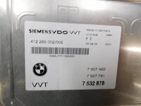 Thumbnail 5: 2006 BMW 750i 750Li (E65 E66) 4.8L V8 ENGINE DME CAS IMMOBILIZER MODULE KEY SET