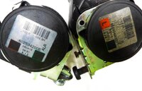 Thumbnail 5: 2006 LAND ROVER LR3 REAR BACK 2nd SECOND ROW SEATBELT BUCKLE RETRACTOR SET (2)