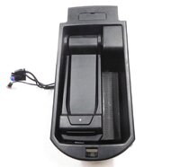 Thumbnail 10: 2013 BMW X3 (F25) FRONT CONSOLE USB PHONE CHARGER BASE STORAGE INSERT TRAY CUBBY