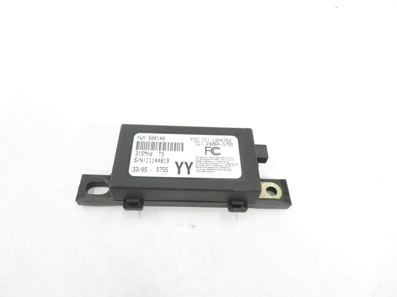 Thumbnail 2: 2006 RANGE ROVER SPORT (L320) IMMOBILIZER RADIO SIGNAL RECEIVER MODULE (315 MHz)