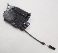 2011 BMW 750i (F01) RIGHT SIDE REAR OCCUPANT DOOR SOFT CLOSE ACTUATOR w/ CABLE