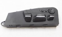 Thumbnail 2: 2011 BMW 750i (F01) RIGHT FRONT PASSENGER COMFORT SEAT POWER ADJUST SWITCH PANEL