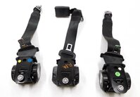 Thumbnail 3: 2012 VW PASSAT (NMS) LEFT / CENTER / RIGHT REAR SEATBELT RETRACTOR RECEIVER SET5
