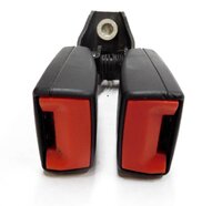 Thumbnail 4: 2012 VW PASSAT (NMS) LEFT / CENTER / RIGHT REAR SEATBELT RETRACTOR RECEIVER SET5