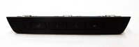 Thumbnail 2: 2011 BMW 750i (F01) RIGHT PASSENGER ACTIVE COMFORT SEAT ADJUST SWITCH (BLACK)