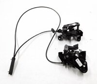Thumbnail 3: 2011 BMW 750i (F01) FRONT ENGINE HOOD LID LOWER CATCH RELEASE LATCH SET (2)