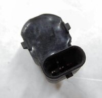 Thumbnail 6: 2011 BMW 750i (F01) REAR PDC PARK DISTANCE DRIVER ASSIST SENSOR SET/4 (WHITE)
