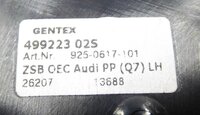 Thumbnail 6: 2008 AUDI Q7 (4L) LEFT FRONT DRIVER DOOR (HEATED / AUTODIM) MIRROR GLASS