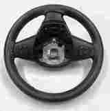 Thumbnail 4: 07-13 BMW X5 X5M STANDARD STEERING WHEEL w/ SWITCHES AFTERMARKET LEATHER WRAP