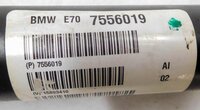 Thumbnail 5: 2007-2010 BMW X5 X6 (E70 E71) 3.0L ENGINE FRONT DIFFERENTIAL DRIVE LINE SHAFT
