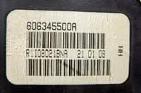 Thumbnail 6: 2008 BMW X5 (E70) REAR 2nd SECOND ROW SEATBELT BUCKLE RETRACTOR SET / 3 (BLACK)