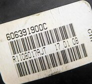 Thumbnail 8: 2008 BMW X5 (E70) REAR 2nd SECOND ROW SEATBELT BUCKLE RETRACTOR SET / 3 (BLACK)