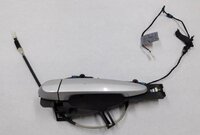 Thumbnail 4: 08-14 BMW X3 X5 X5M X6 X6M (E70 E71 F25) LEFT SIDE REAR DOOR HANDLE (SILVER 354)
