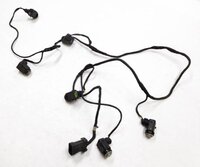 2007 MB GL450 (X164) PARK ASSIST PDC DISTANCE SENSOR SET w/ HARNESS (SILVER)