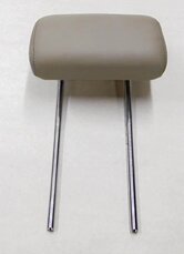 Thumbnail 2: 2007 MB GL450 (X164) REAR 2nd SECOND ROW CENTER (GRAY LEATHER) HEADREST