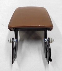 Thumbnail 4: 2009 AUDI A5 (B8 8T) FRONT CENTER CONSOLE STORAGE BOX ARM REST (CINNAMON BROWN)