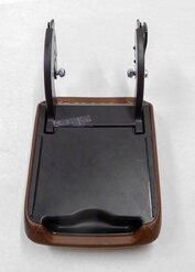 Thumbnail 5: 2009 AUDI A5 (B8 8T) FRONT CENTER CONSOLE STORAGE BOX ARM REST (CINNAMON BROWN)