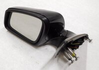 09-12 BMW 740i 750i 760i (F01) LEFT P-FOLD HEATED AUTODIM DOOR MIRROR (BLACK 2)