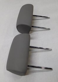 Thumbnail 4: 2009 BMW X5 (E70) REAR 2nd ROW LEFT & RIGHT OUTER HEADREST SET/2 (GRAY LEATHER)
