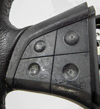 Thumbnail 8: 2006 MB ML350 ML500 R350 R500 (W164 R251) STEERING w/ PADDLE SHIFT (BLACK)