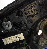 Thumbnail 9: 2006 MB ML350 ML500 R350 R500 (W164 R251) STEERING w/ PADDLE SHIFT (BLACK)