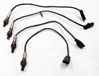 Thumbnail 2: 2009 AUDI Q5 (8R) 3.2L V6 PRE / POST CAT O2 OXYGEN LAMBDA PROBE SENSOR SET (4)