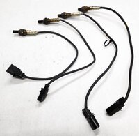 Thumbnail 3: 2009 AUDI Q5 (8R) 3.2L V6 PRE / POST CAT O2 OXYGEN LAMBDA PROBE SENSOR SET (4)