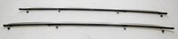 2009 AUDI Q5 (8R) LEFT & RIGHT SIDE ROOF TOP LUGGAGE RACK RAIL SET/2 (CHROME)