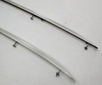 Thumbnail 2: 2009 AUDI Q5 (8R) LEFT & RIGHT SIDE ROOF TOP LUGGAGE RACK RAIL SET/2 (CHROME)