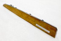 2009 AUDI Q5 (8R) RIGHT FRONT DASH PANEL WOOD GRAIN TRIM MOULDING (QUATTRO)