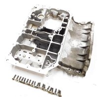 2009 AUDI Q5 (8R) 3.2L V6 CALB ENGINE UPPER MOTOR OIL FLUID PAN